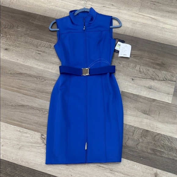 ☀️🍁Tommy Hilfiger Blue Sleeveless Dress - Picture 1 of 6